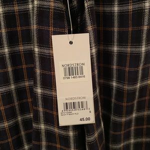 BP Plaid long sleeve top